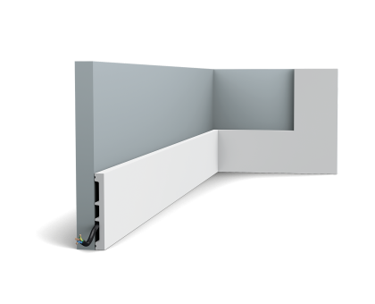 Напольный плинтус гибкий DX163F SQUARE в г. Екатеринбург