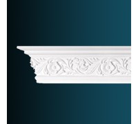потолочный плинтус с орнаментом Гибкий AA012F
