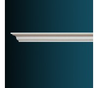 Плинтус потолочный без орнамента Гибкий AB135F