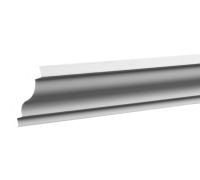 Плинтус потолочный без орнамента 1.50.103