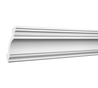 Плинтус потолочный без орнамента 1.50.113