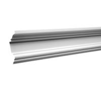 Плинтус потолочный без орнамента 1.50.121