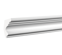 Плинтус потолочный без орнамента 1.50.122