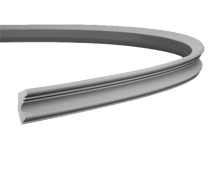 Плинтус потолочный без орнамента Гибкий 1.50.122F в г. Екатеринбург