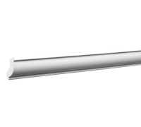 Плинтус потолочный без орнамента 1.50.123