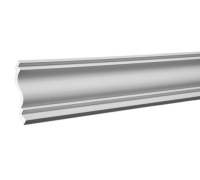 Плинтус потолочный без орнамента 1.50.126