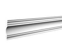 Плинтус потолочный без орнамента 1.50.139