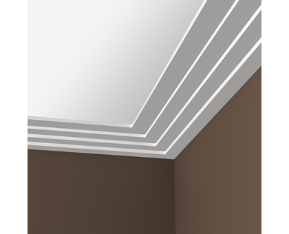 Плинтус потолочный без орнамента Гибкий 1.50.142F в г. Екатеринбург