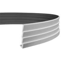 Плинтус потолочный без орнамента Гибкий 1.50.142F