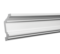 Плинтус потолочный без орнамента 1.50.146