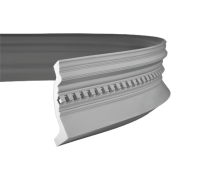 потолочный плинтус с орнаментом Гибкий 1.50.153F