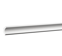 Плинтус потолочный без орнамента1.50.154