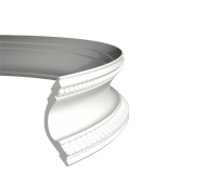 потолочный плинтус с орнаментом Гибкий 1.50.164F