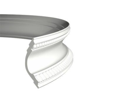 потолочный плинтус с орнаментом Гибкий 1.50.164F в г. Екатеринбург