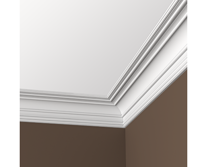 Плинтус потолочный без орнамента Гибкий 1.50.168F в г. Екатеринбург