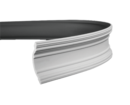 Плинтус потолочный без орнамента Гибкий 1.50.168F в г. Екатеринбург