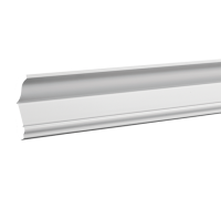 Плинтус потолочный без орнамента 1.50.174