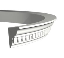 Гибкий потолочный плинтус 1.50.196F