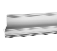 Плинтус потолочный без орнамента 1.50.209