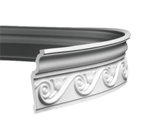 потолочный плинтус с орнаментом Гибкий 1.50.250F в г. Екатеринбург