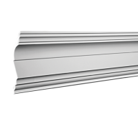 Плинтус потолочный без орнамента 1.50.254