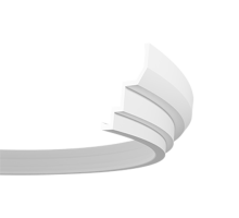 Гибкий потолочный плинтус 1.50.260F