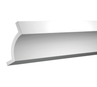 Плинтус потолочный без орнамента 1.50.264