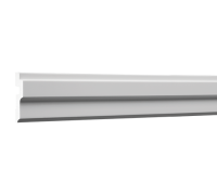 Плинтус потолочный без орнамента 1.50.266