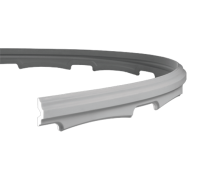 Молдинг без орнамента Гибкий 1.51.341F