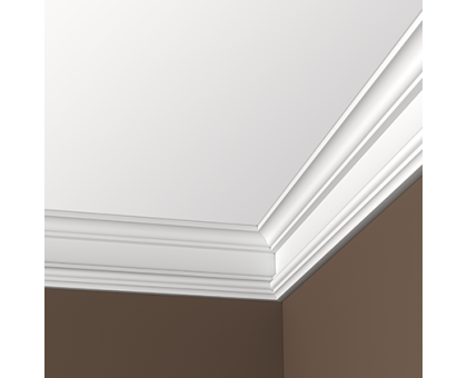 Плинтус потолочный без орнамента Гибкий 1.50.146F в г. Екатеринбург