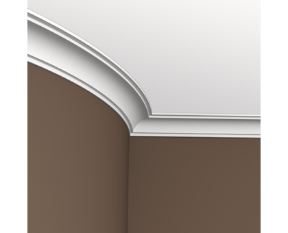 Плинтус потолочный без орнамента Гибкий 1.50.160F в г. Екатеринбург