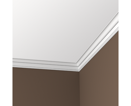 Плинтус потолочный без орнамента Гибкий 1.50.174F в г. Екатеринбург