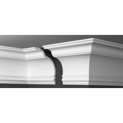 Плинтус потолочный Де-Багет Декор ДП 55/280