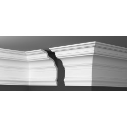 Плинтус потолочный Де-Багет Декор ДП 56/250