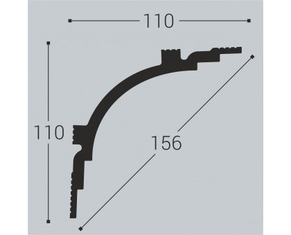 Карниз К14 110-110 в г. Екатеринбург
