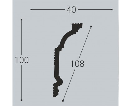 Карниз К3 100-40 в г. Екатеринбург
