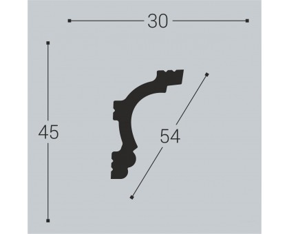 Карниз К7 45-35 в г. Екатеринбург