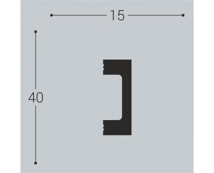Молдинг МЛ 18/2,6 Льняной дуб
