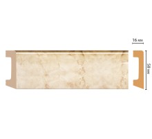 D234-80 ШК/15 Плинтус напольн.DECOMASTER(58*16*2400 мм) в г. Екатеринбург