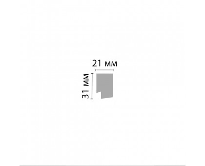 Молдинг D405-88 ДМ(31*21*2900 мм)