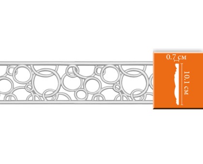 DT-8035/40 молдинг DECOMASTER-2 (101x7х2440мм) в г. Екатеринбург
