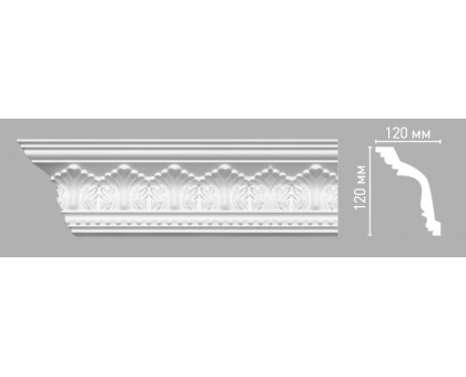 95025 ШК/18 плинтус DECOMASTER-3 (120х120х2400мм) в г. Екатеринбург