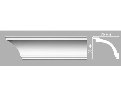96262 ШК/36 плинтус DECOMASTER-3 (85х96х2400мм) в г. Екатеринбург