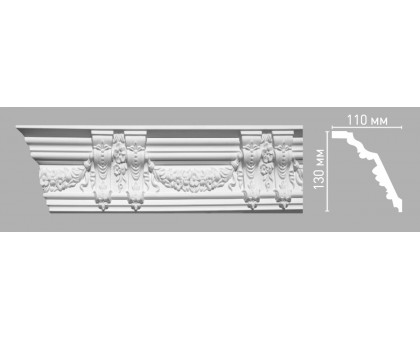 95092 ШК/16 плинтус DECOMASTER-3 (130х110х2400мм) в г. Екатеринбург