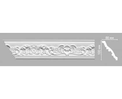 95786 ШК/30 плинтус DECOMASTER-3 (100х88х2400мм) в г. Екатеринбург