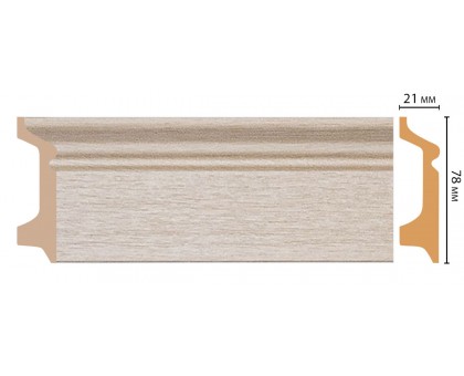 D122-71 ШК/16 Плинтус напольн.DECOMASTER(78*21*2400 мм) в г. Екатеринбург