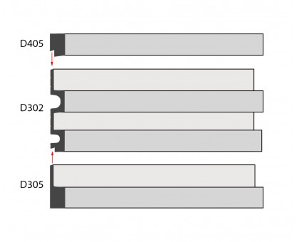 Молдинг D405 ДМ(31*21*2900 мм)