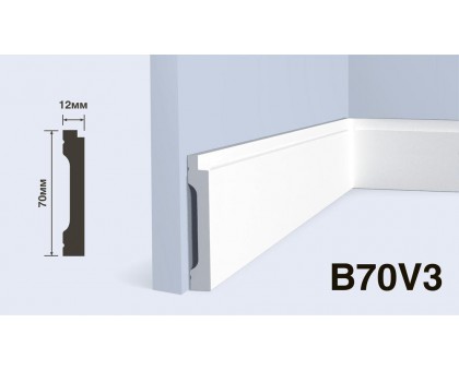 Плинтус Hiwood B70V3 70*12*2000 мм