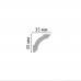 96250/35 FLEXIBLE плинтус DECOMASTER-2 (35х35х2400мм) в г. Екатеринбург