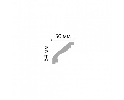 96627/15 FLEXIBLE плинтус DECOMASTER-2 (54х50х2400мм) в г. Екатеринбург